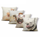 Schattige Kussenhoezen | Bulldog, Labrador, Chihuahua..